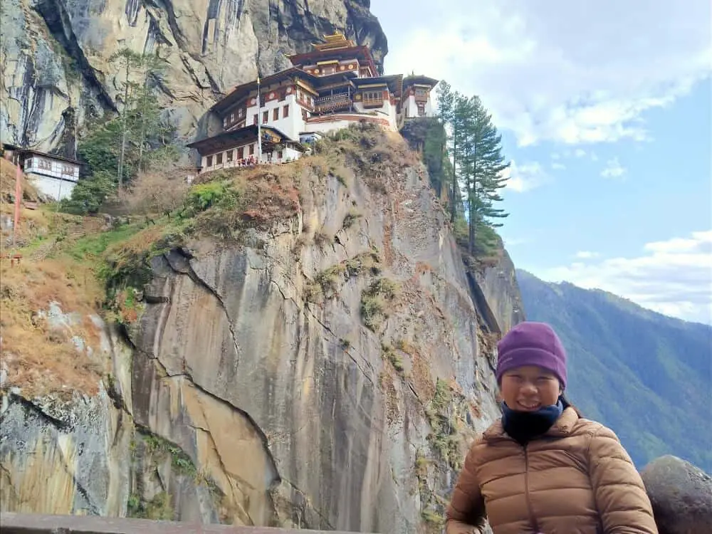 Jonah at Tiger's nest in Paro, Bhutan