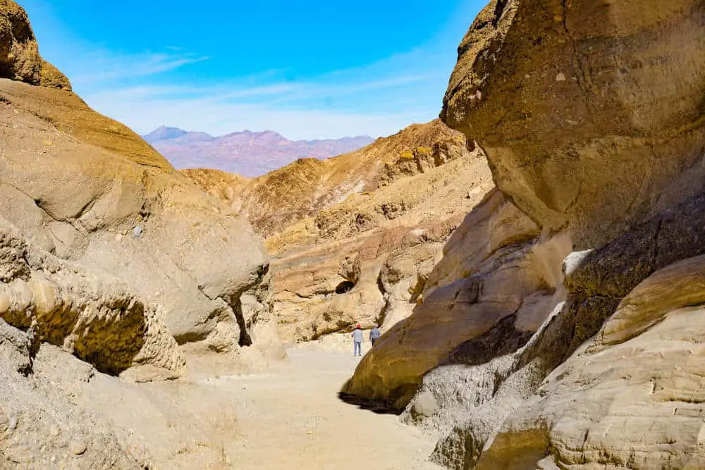 Death Valley offers unique hikes in southern California, like Mosaic Canyon