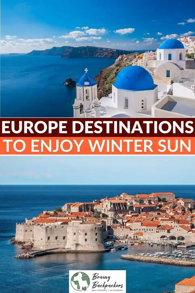  Are you looking for winter sun destination in Europe? Look no further! I've got you covered with these awesome destinations with warmer weather and more sun in the otherwise cold and dark winter months. Winter sun in Europe | Lisbon in winter | Rome in winter | Seville in winter | Malta in winter | Greece in winter | Marseille in winter | Italy in winter | Antalya in winter