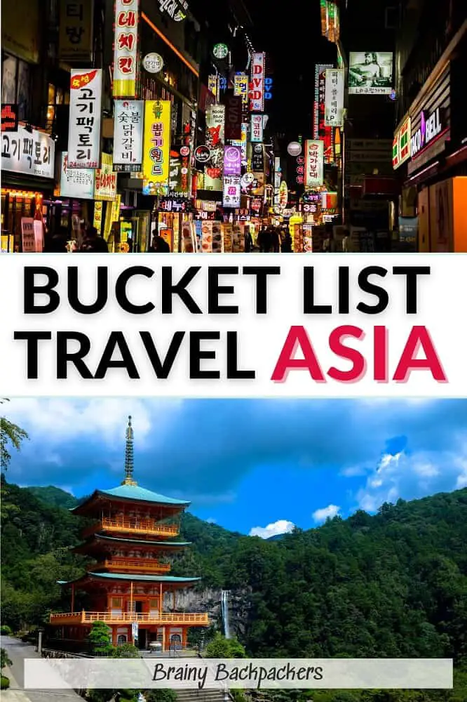 Are you looking for places to see and things to do in Asia? I've got you covered with this ultimate Asia Bucket List with everything from bucket list hikes to bucket list places and unforgettable ethical bucket list experiences. #asiatravel #responsibletourism