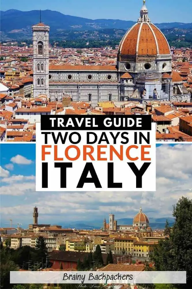 Are you planning a to see Florence in 2 days? Make sure you read this 2 days in Florence itinerary before you go! There is so much things to do in Florence so you don't want to miss out on the best stuff! Italy travel | cities in Tuscany | Italy travel tips