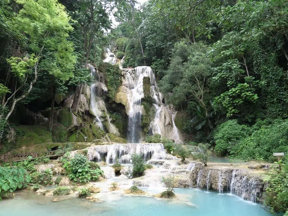 Kuang Si Falls is a must on any southeast Asia bucket list
