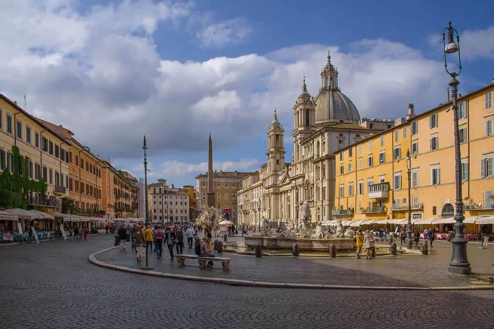 Piazza Navona Rome in 4 days