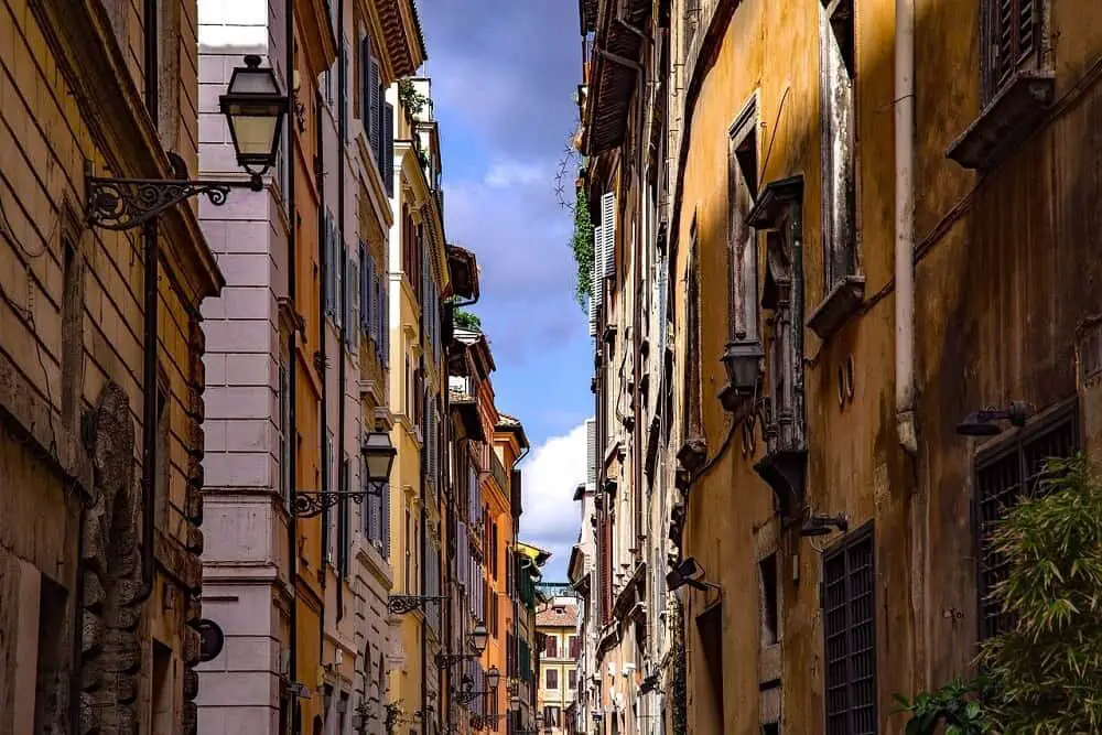 There is plenty of time to get lost in the streets on a 4 day Rome itinerary