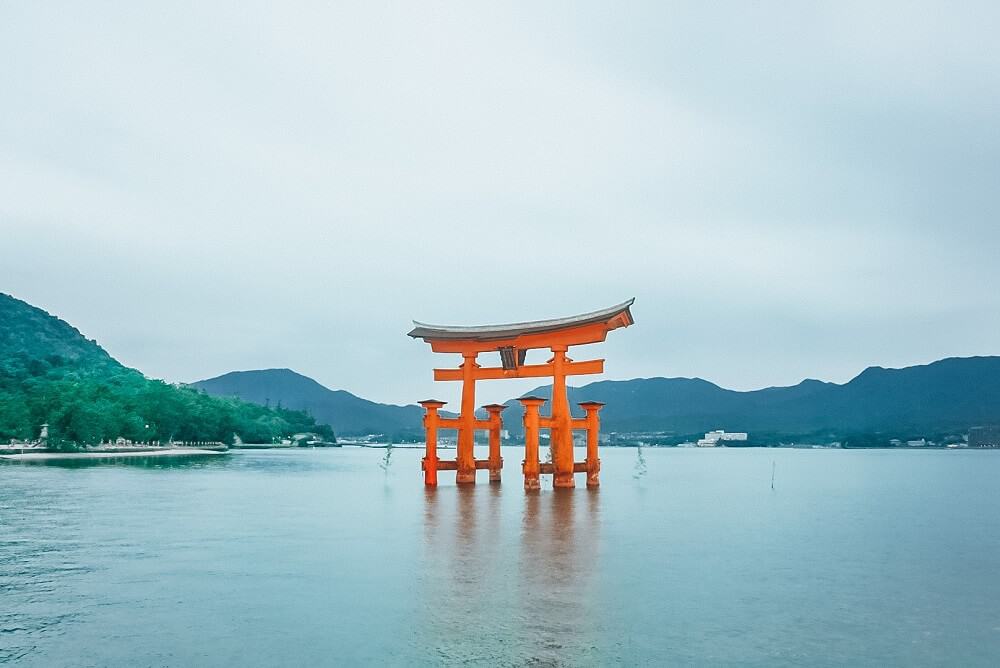 Torii gate Miyajima Island