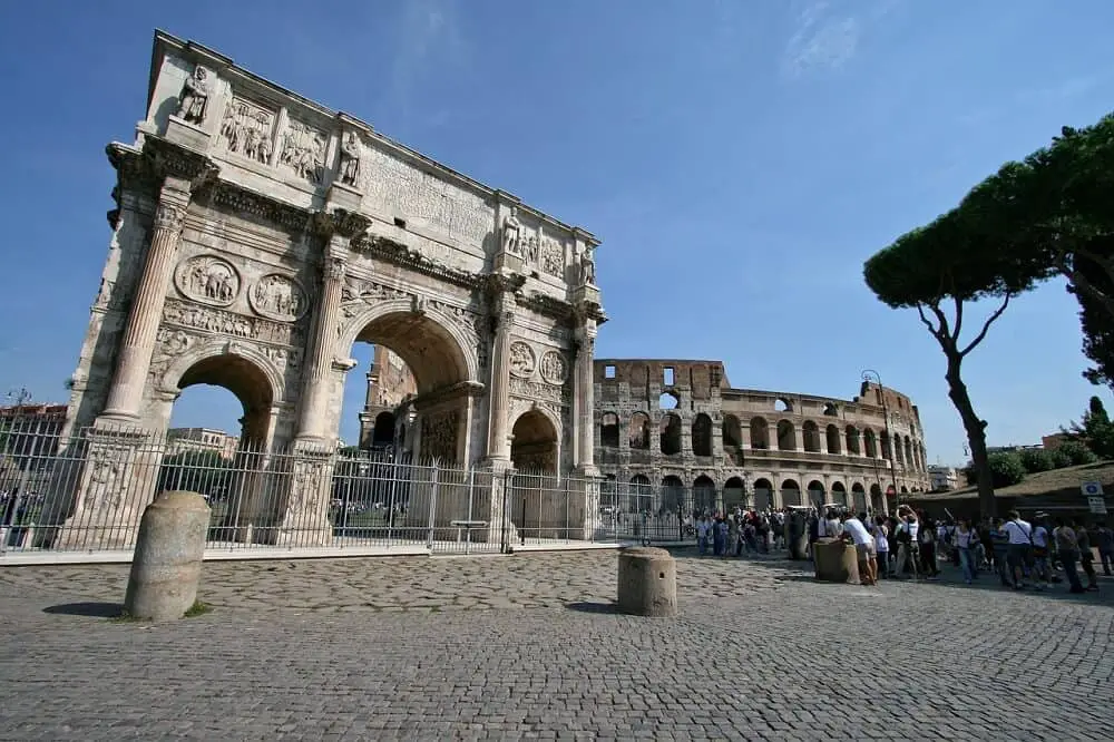 Visit Triumphal Arch of Constantine on your itinerary for 4 days in Rome