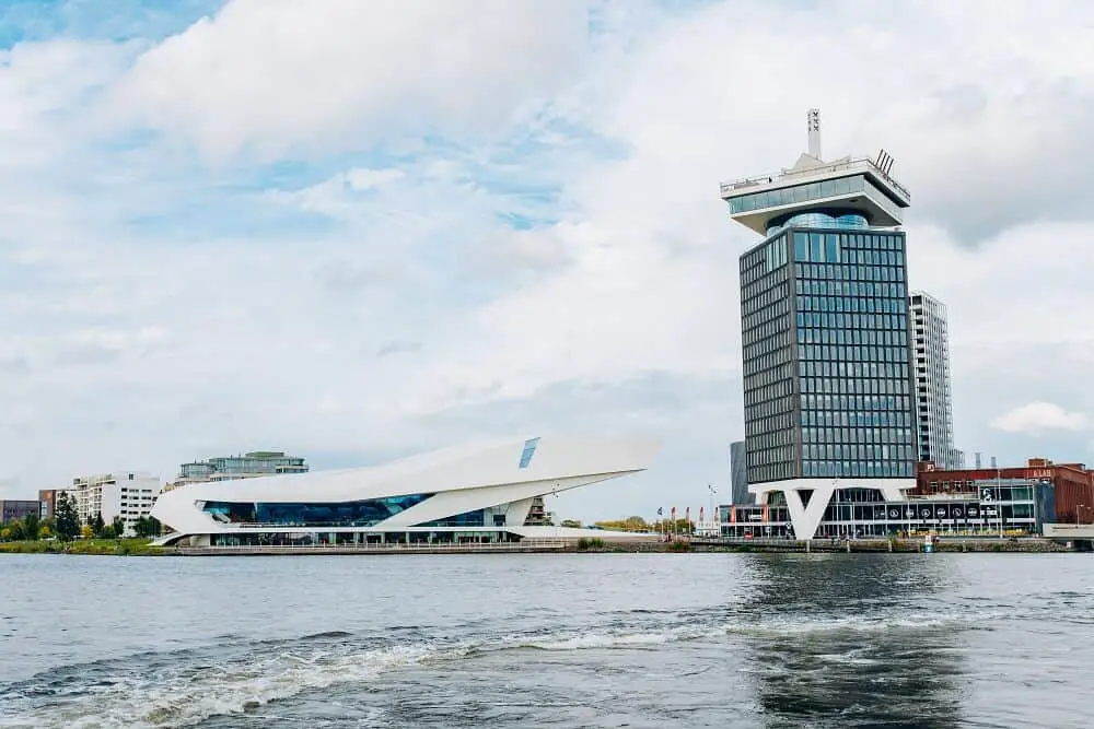 The A'dam Tower in Amsterdam