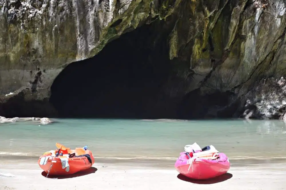 Asia landmarks - Emerald Cave in Koh Mook Thailand