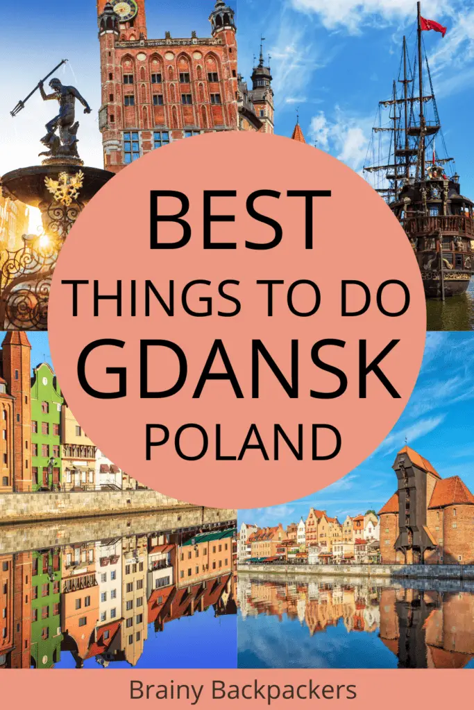 Are you planning a trip to Gdansk Poland? Here are the best things to do in Gdansk Poland. Explore the old town, learn about the history, visit the horrors of World War Two in a concentration camp, see the best beaches in Gdansk. #polandtravel #europetravel