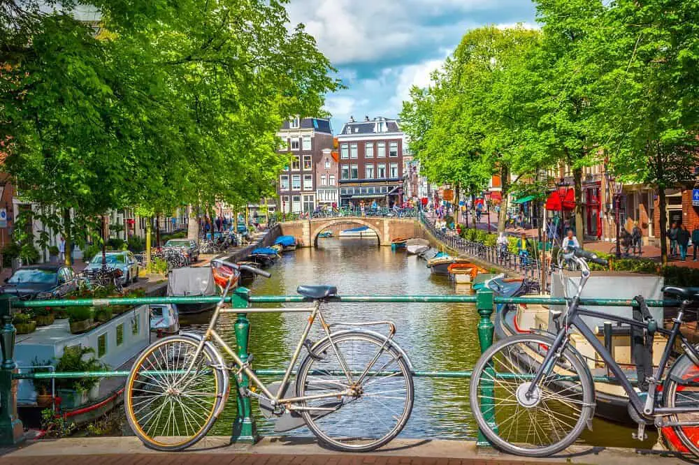 Canal in Amsterdam