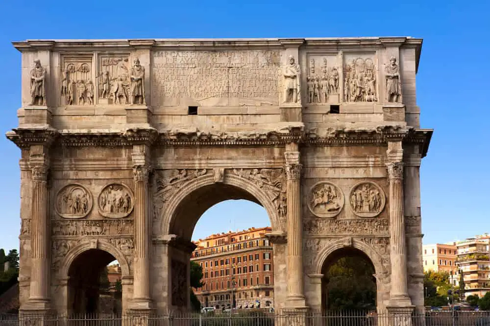 Rome in December - Arch of Constantine