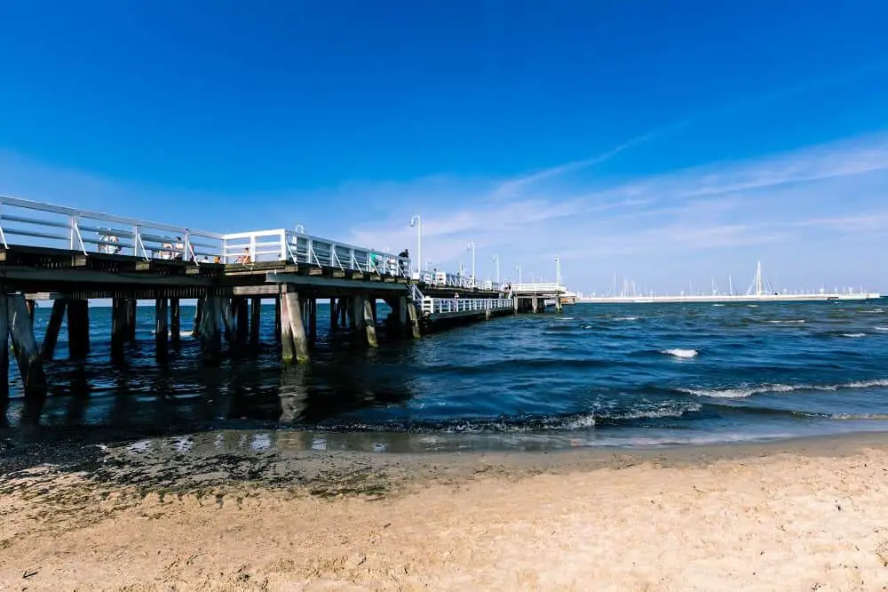 Europe's longest wooden pier in Sopot