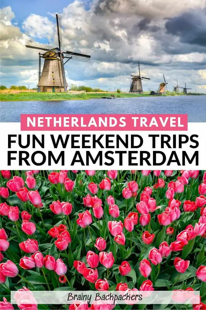 Looking for the perfect weekend getaways from Amsterdam? I've got you covered with these amazing weekend trips from Amsterdam to explore more of the Netherlands than the popular capital city. 