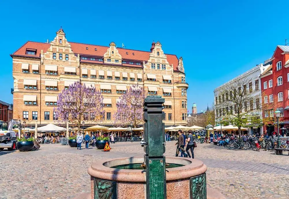 Have lunch at Lilla Torg on a day trip to Sweden from Copenhagen