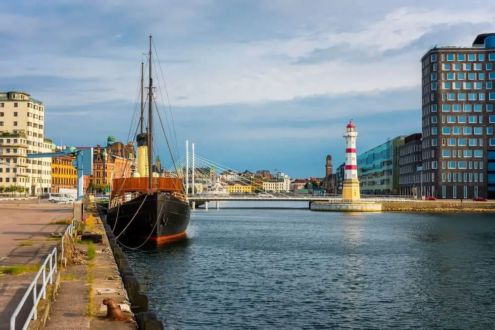 Malmo Harbor - Day trip from Copenhagen to Malmo