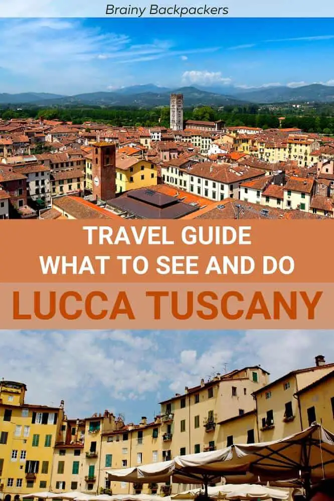 Planning a trip to Tuscany and wondering what to do in Lucca? I've got you covered with this guide to things to do in Lucca Italy. The underrated Medieval city of Tuscany that is jam-packed with history, art, and astounding architecture. Enjoy all the best Lucca attractions! #travelguide #italy #responsibletourism #brainybackpackers