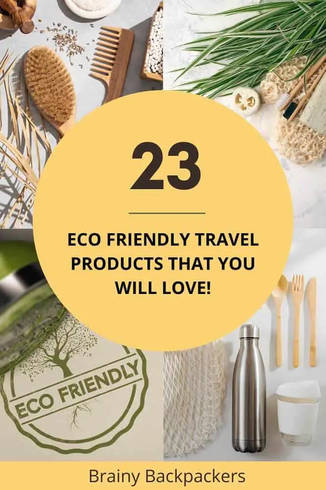 Are you looking for eco friendly travel products to make your future travel greener? Fin dthe best eco friendly travel accessories here and start your sustainable travel journey.