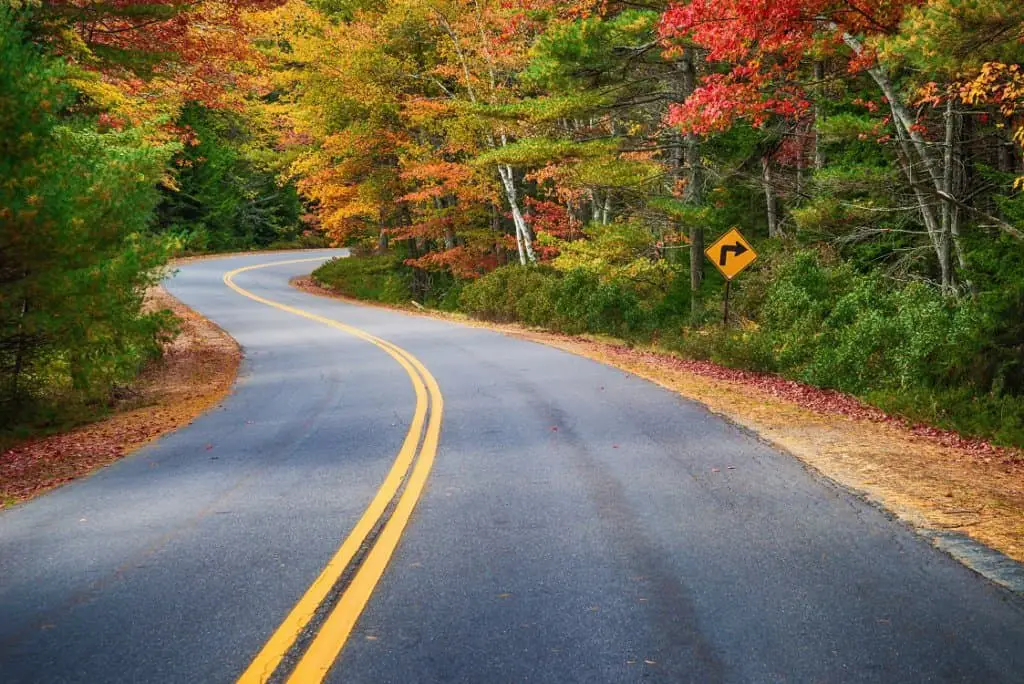 Road trips in New England