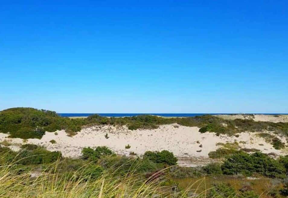 Provincetown sand dunes - top places to visit in New England