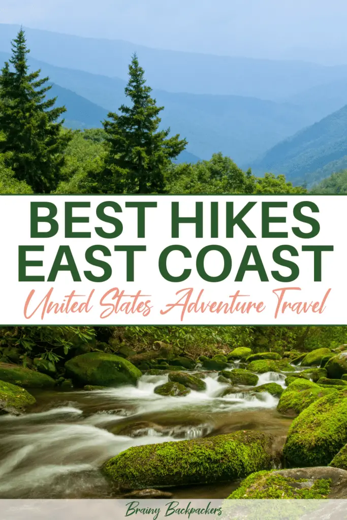 Are you planning to travel the East Coast and want to incorporate some epic hikes? Here are some of the best hikes on the East Coast for the adventure traveler. Hiking the East Coast includes rivers, waterfalls, mountains 