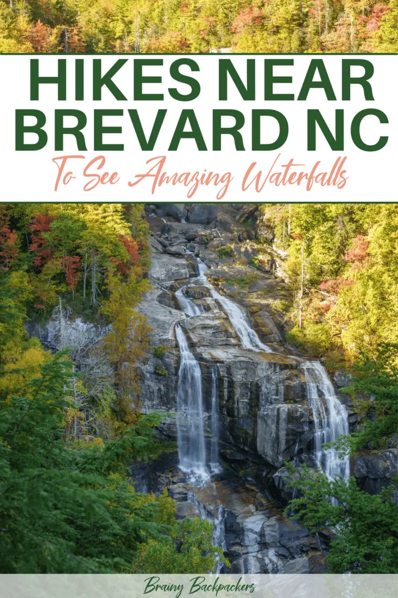 10 Amazing waterfall hikes near Brevard NC - Brainy Backpackers