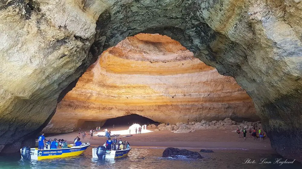Boat trip to Benagil Cave