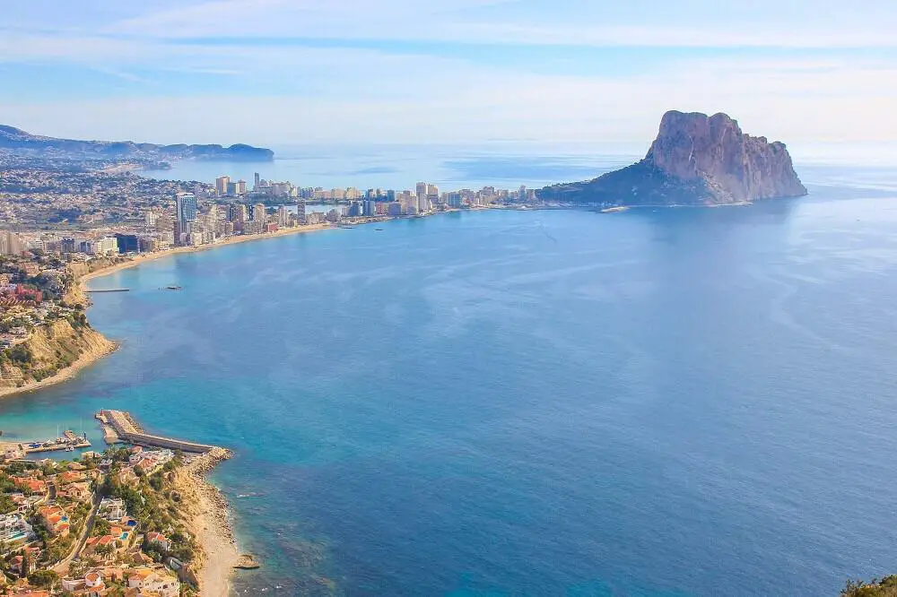 Calpe along Costa Brava on one of Spain's best road trips