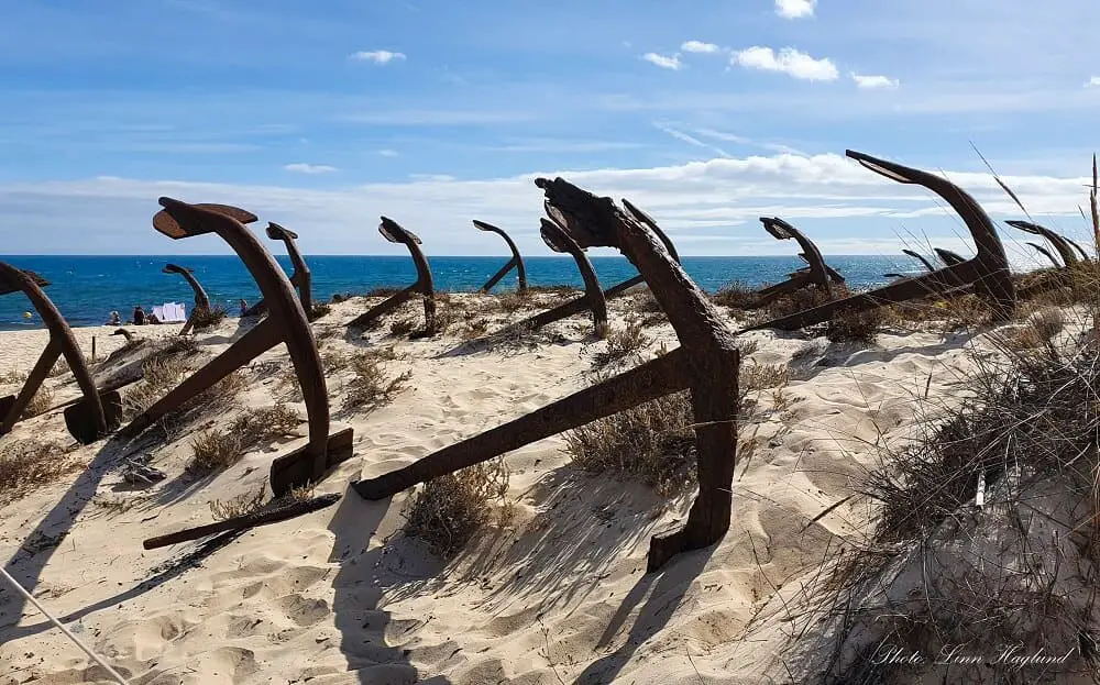 Fun things to do in Algarve includes visiting the anchor cemetery