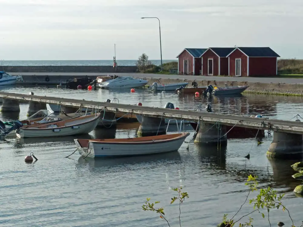 Fishing village in Gotland - beautiful places in Sweden