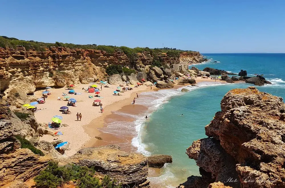 Cala de Roche beaches southern Spain