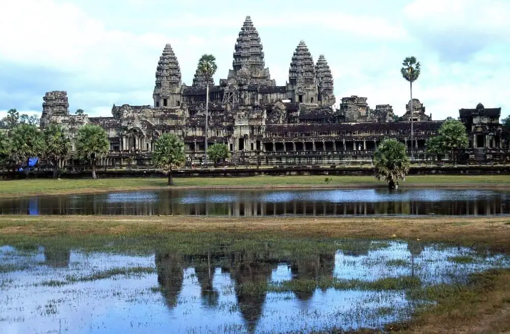 Angkor Wat is one of the most famous monuments in Asia