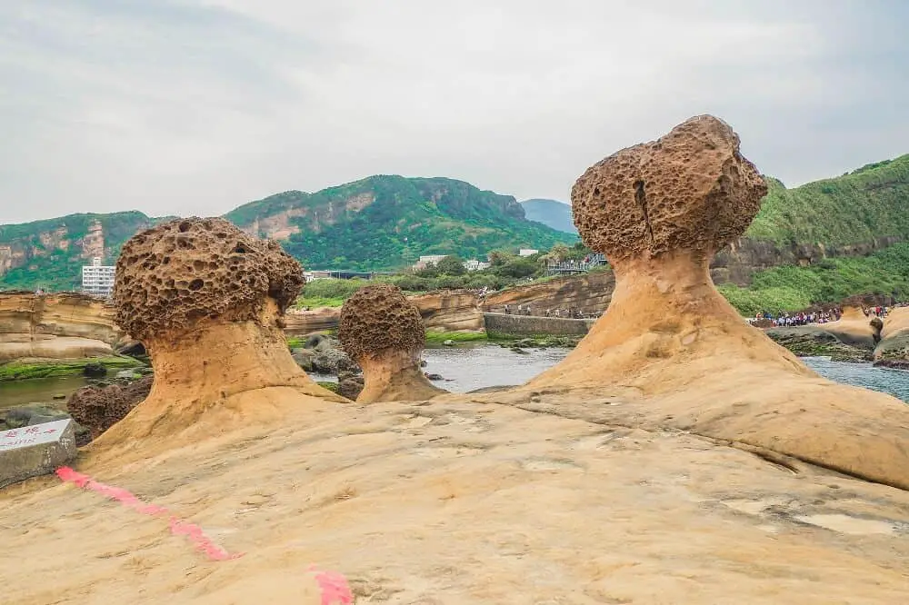 Asia landmarks - Yehliu Geopark