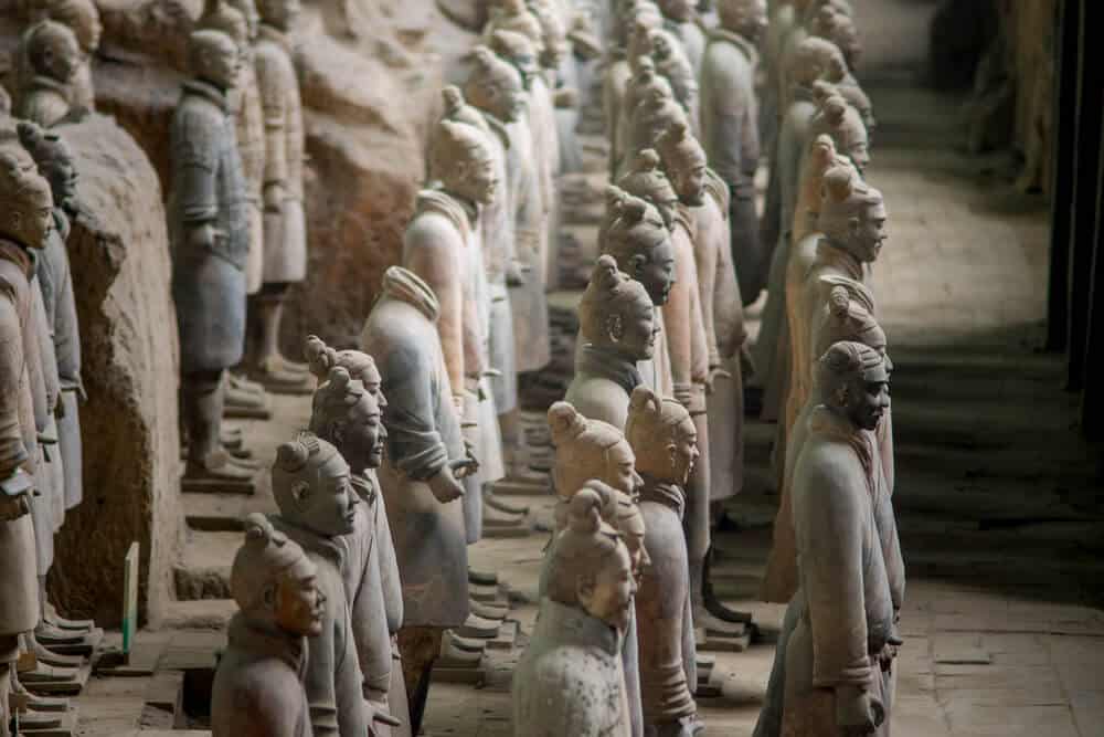 Famous landmarks of Asia - Terracotta Army