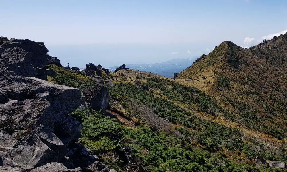 Hallasan Mountain is a famous landmark in Asia