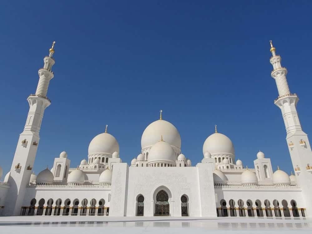 Monuments in Asia - Sheikh Zayed Grand Mosque