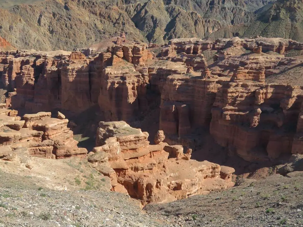 Natural landmarks in Asia - Charyn Canyon