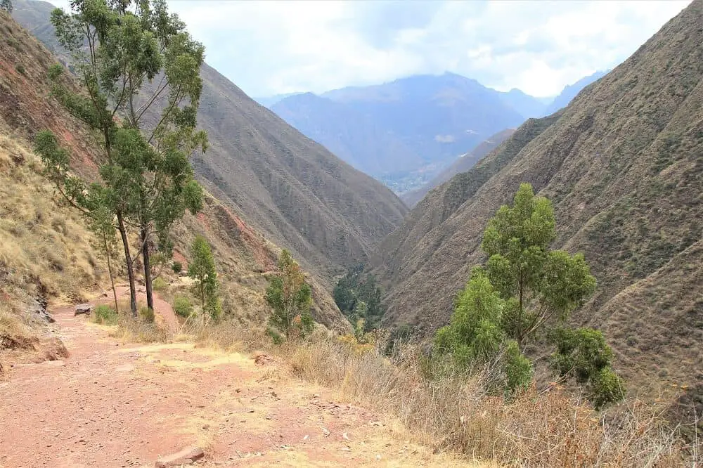 Peru hiking Chinchero