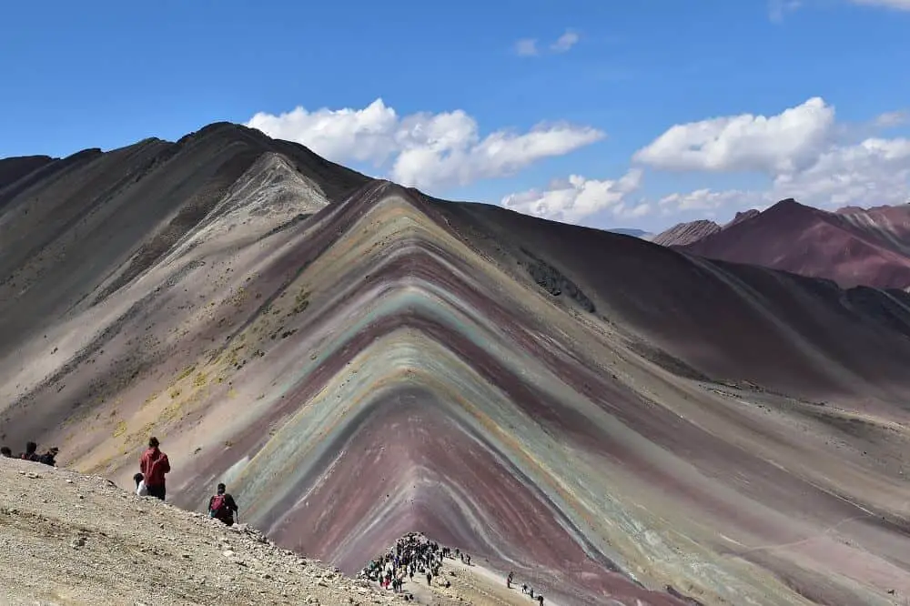 Rainbow mountain - hikes in Peru