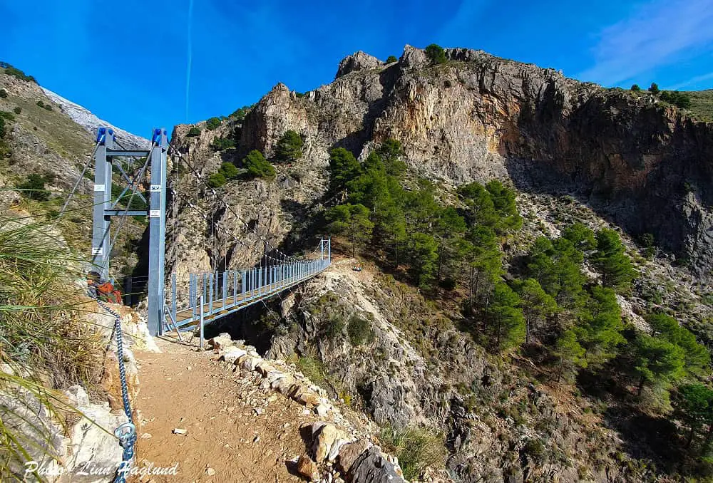 El Saltillo hanging bridge