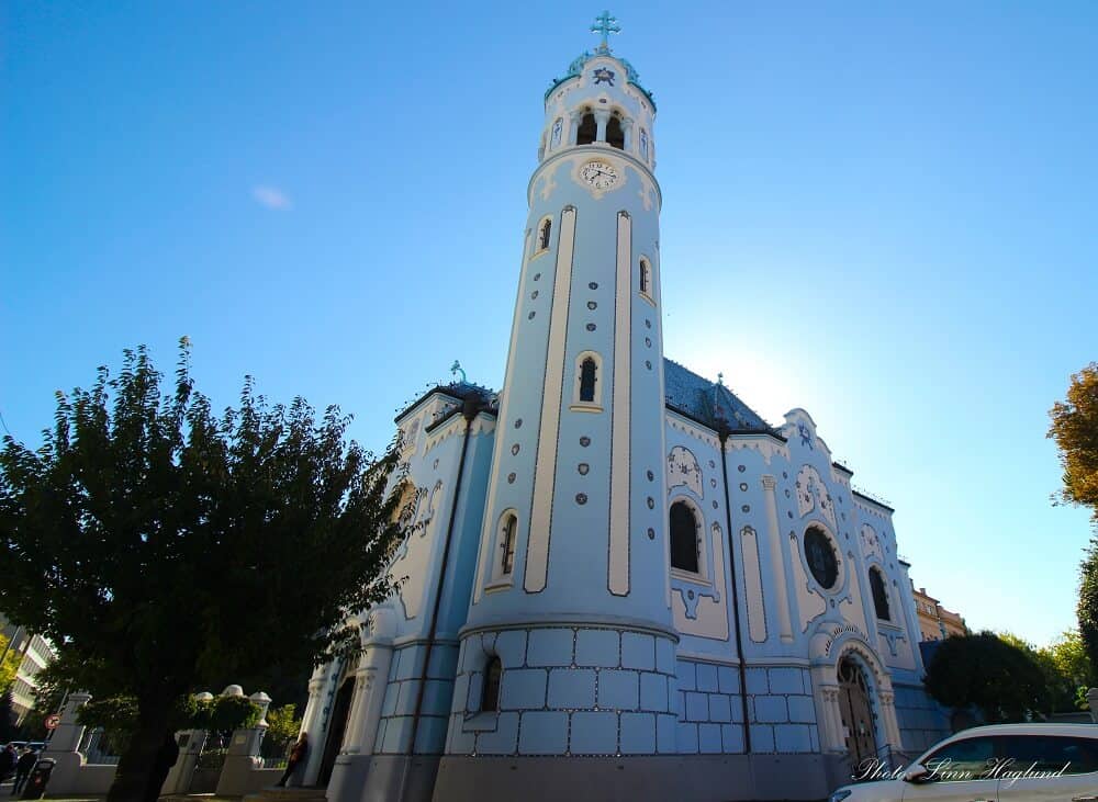 Things to see in Bratislava - The Blue Church