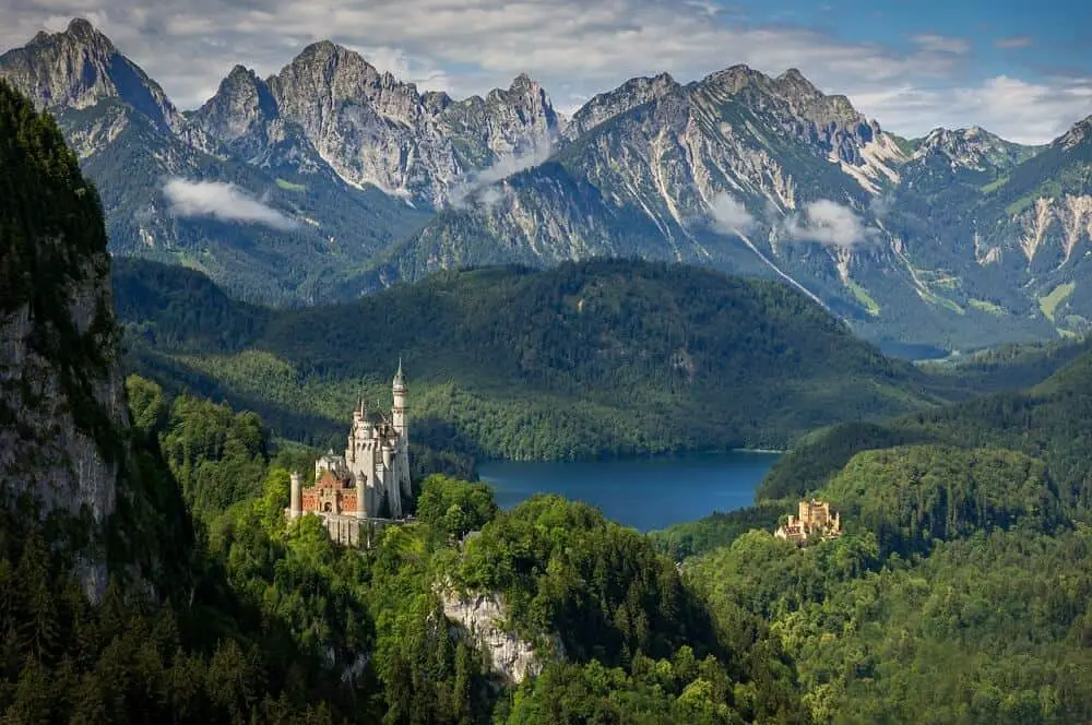 Germany nature and castle