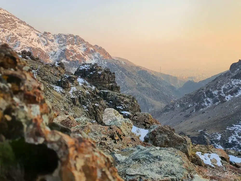 Iran mountain views