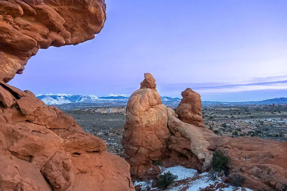 Best national parks in the winter - Arches National Park
