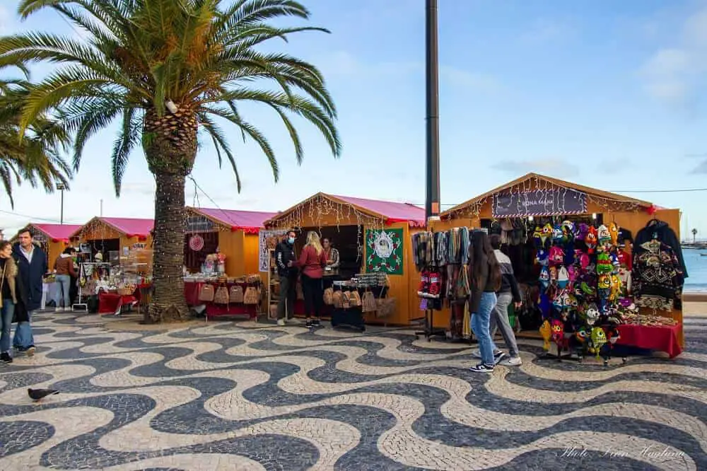 Christmas markets Lisbon winter