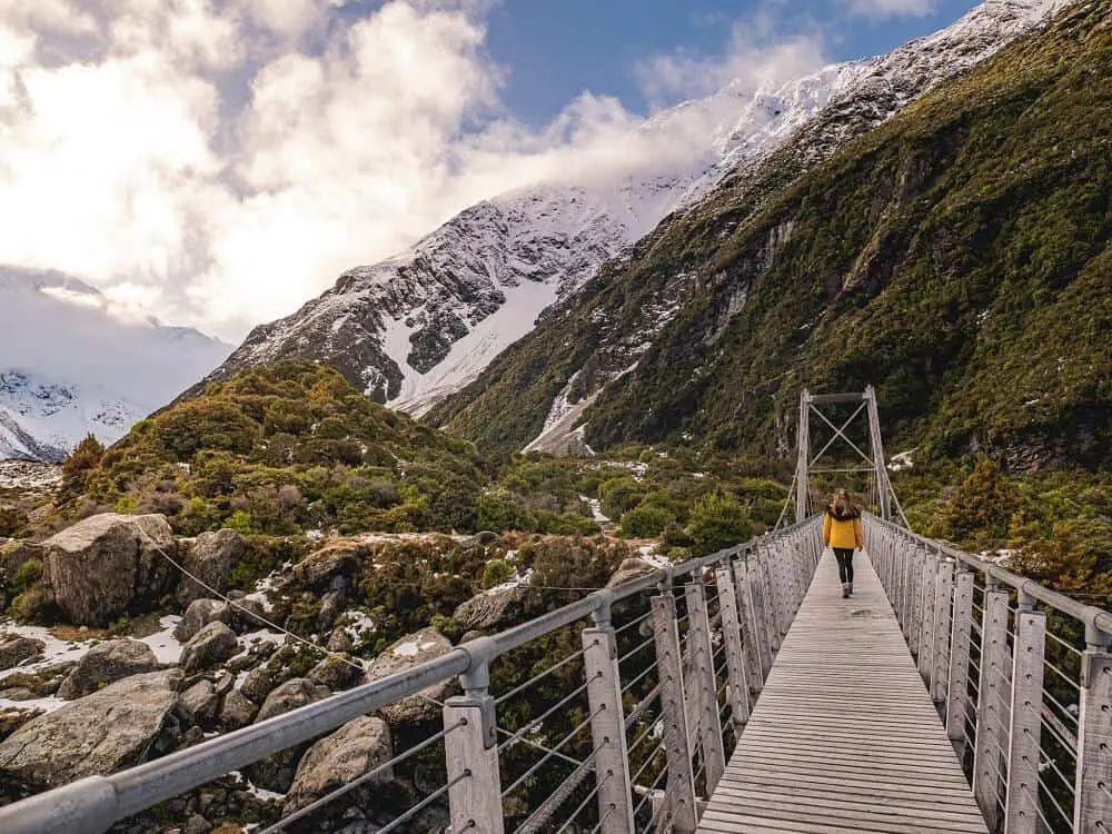 Environmental tourism destinations - Mt Cook NP