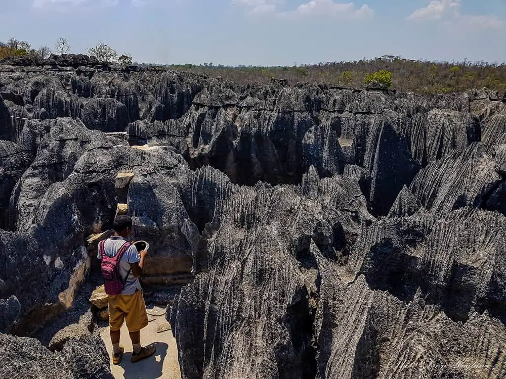 Hiking Petit Tsingy in Madagascar