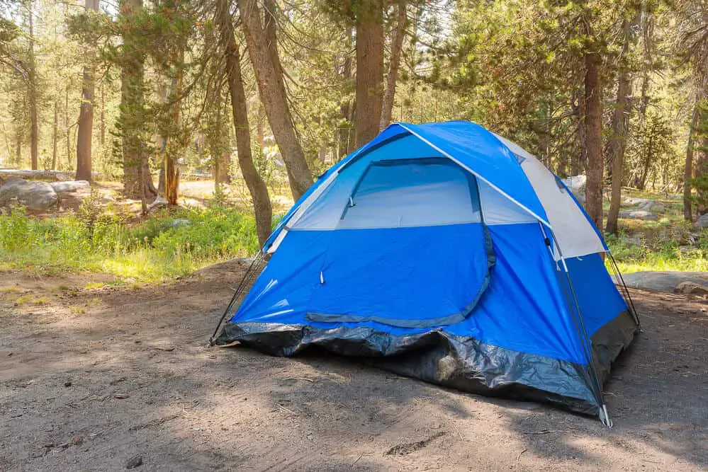 Dispersed camping near Yosemite