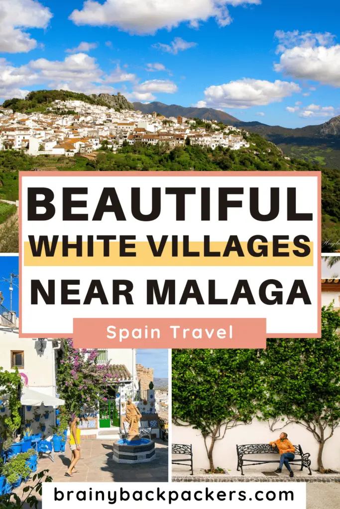 White villages near Malaga.