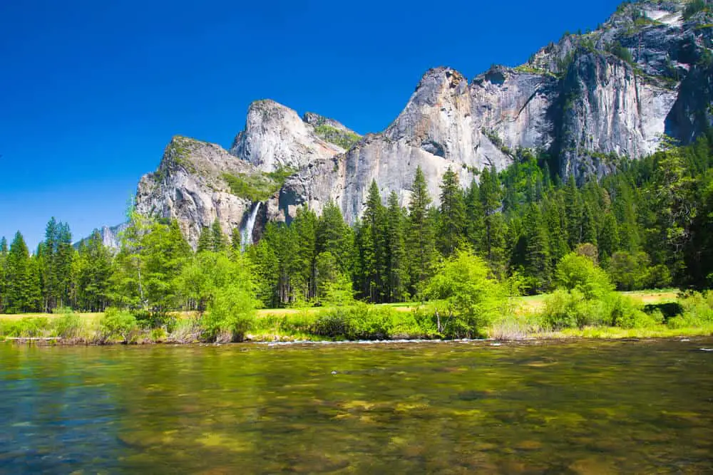 camping outside Yosemite