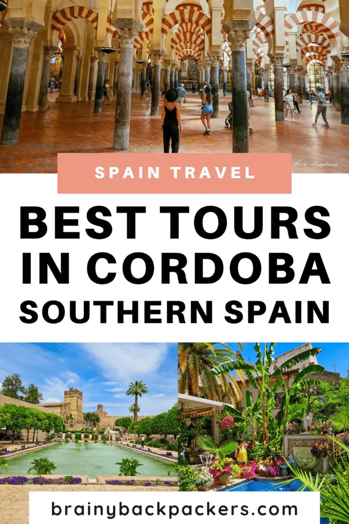 Pictures of the best Tours in Cordoba Spain, like the Mosque-Cathedral and the patios.